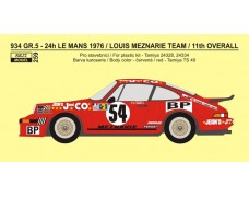 Transkit –  Porsche 934 Gr.5 ( RSR type rear spoiler ) LeMans 1976 - BP Meznarie team